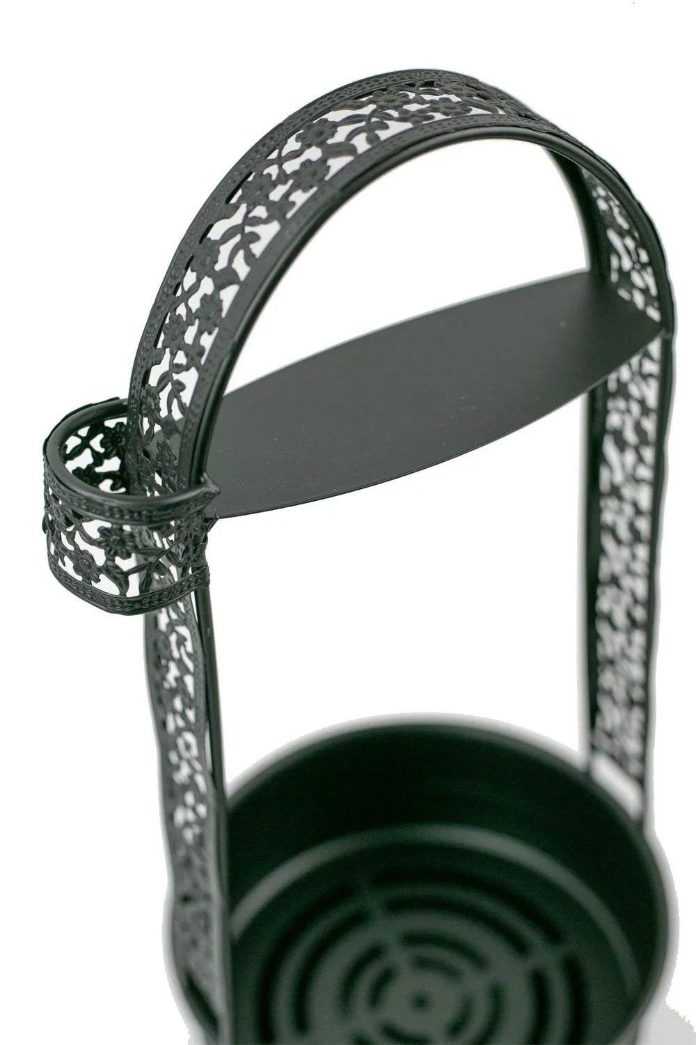 Dschinni Coal Basket Holder Black - shishagear - UK Shisha Hookah Black Friday