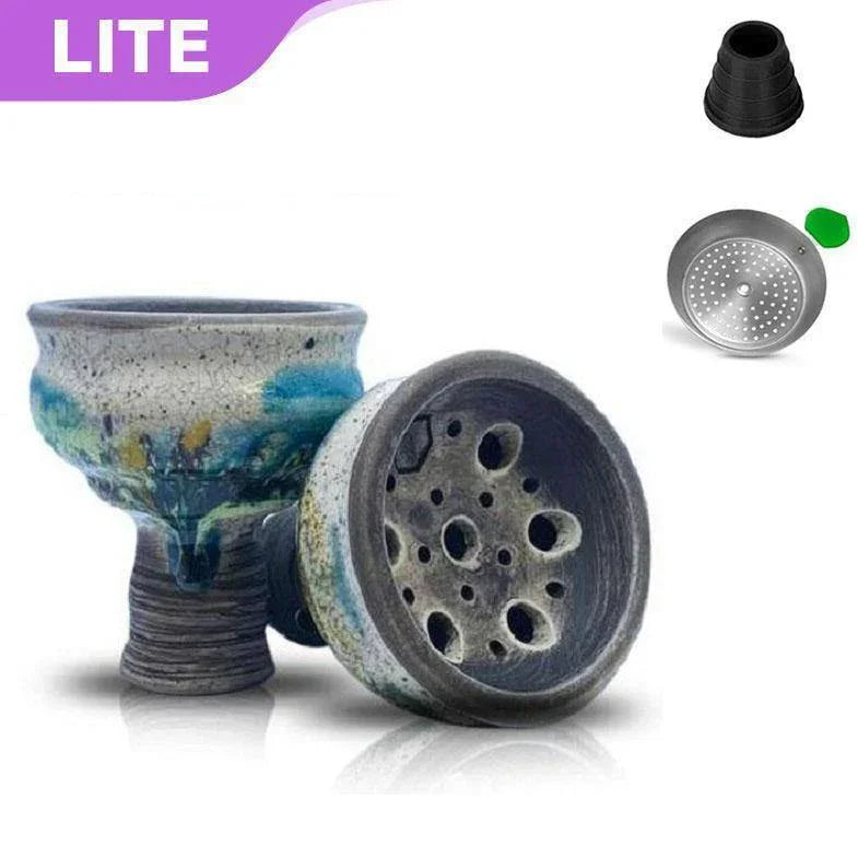 Kolos Celeste Bowl - White Peacock (5) - shishagear - UK