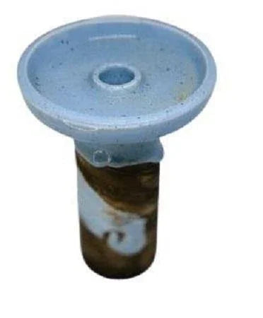 Kolos Grown Hookah Bowl - Blue Dots - shishagear - UK