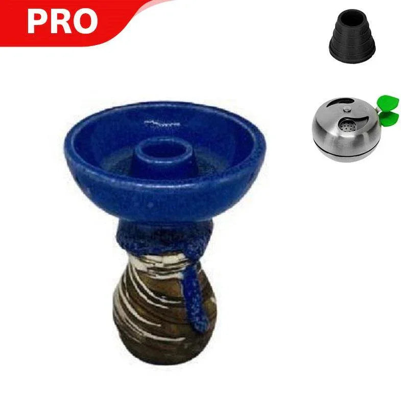 Kolos Harunta Hookah Bowl - Rustic Blue - shishagear - UK