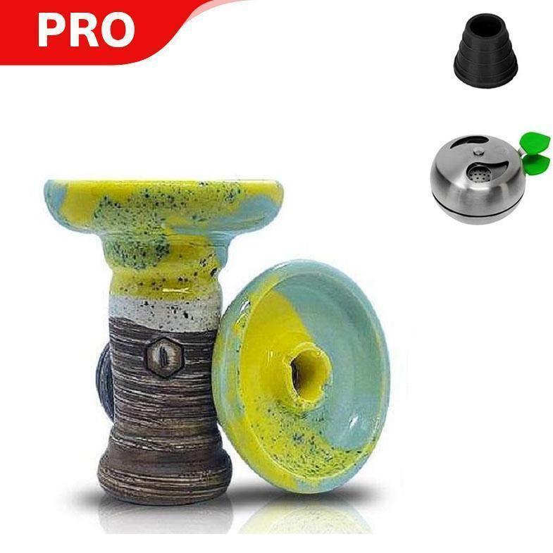 Kolos Romerica Phunnel Bowl - Pale &amp; Yellow (133) - shishagear - UK