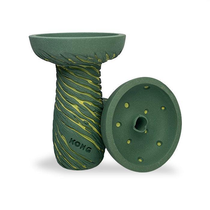Kong Hookah Bowl - Lava Phunnel Deep Green - shishagear - UK Shisha Hookah Black Friday