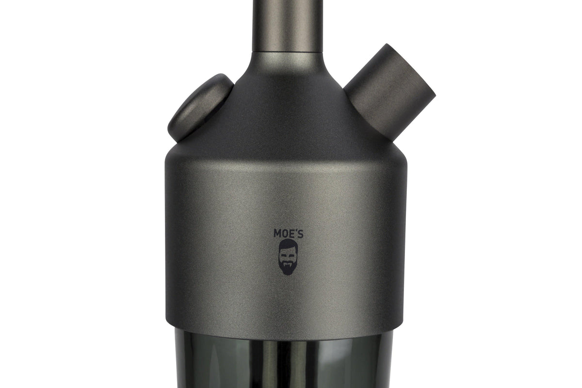 Moe’s Shisha ONES S Aluminium Anthrazit matt - shishagear - UK