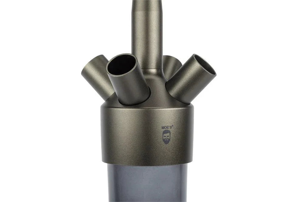 MOE&#39;S WANTED M2 Aluminium Anthracite Matt Hookah Set - shishagear - UK