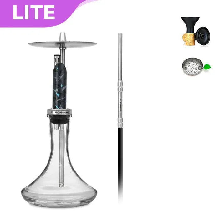 El Bomber Shisha With Base - Machine - shishagear - UK Shisha Hookah Black Friday
