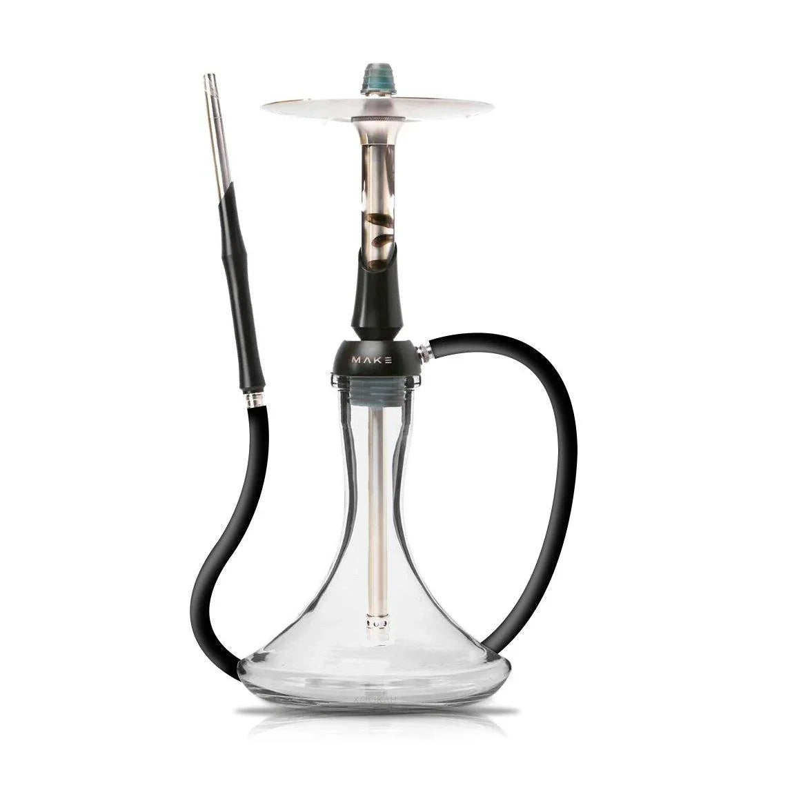 Make Hookah With Base Shisha Set - Silver Acrylic - shishagear - UK