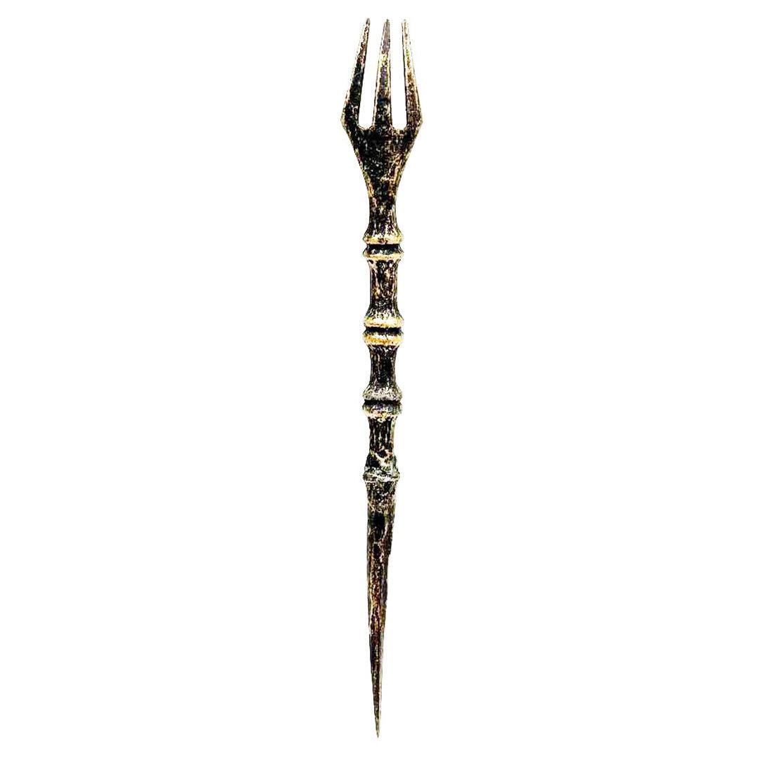 Moon Poker &amp; Fork Bones (16.5cm) - shishagear - UK Shisha Hookah Black Friday