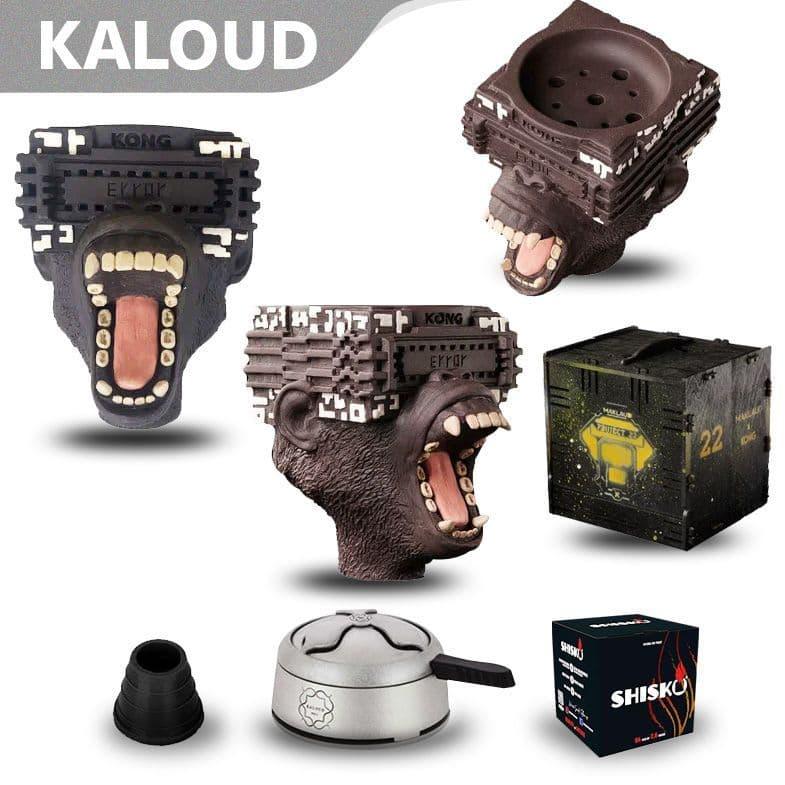 Kong Shisha Bowl - Lava Phunnel Blau