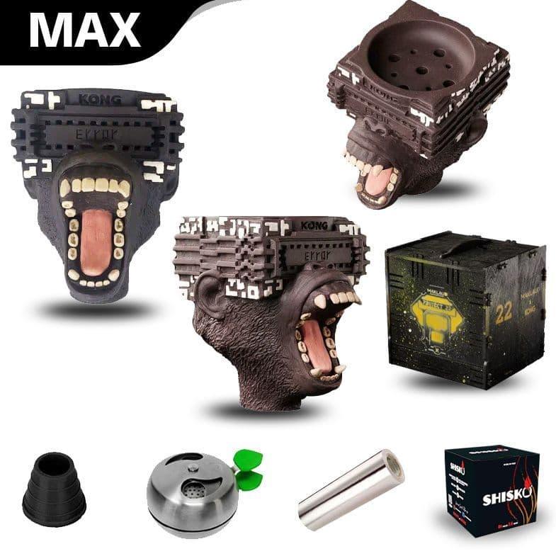 Kong Shisha Bowl - Lava Phunnel Blau