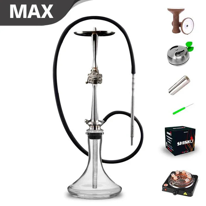 Maklaud X2 Izzi Rubel Shisha mit Sockel