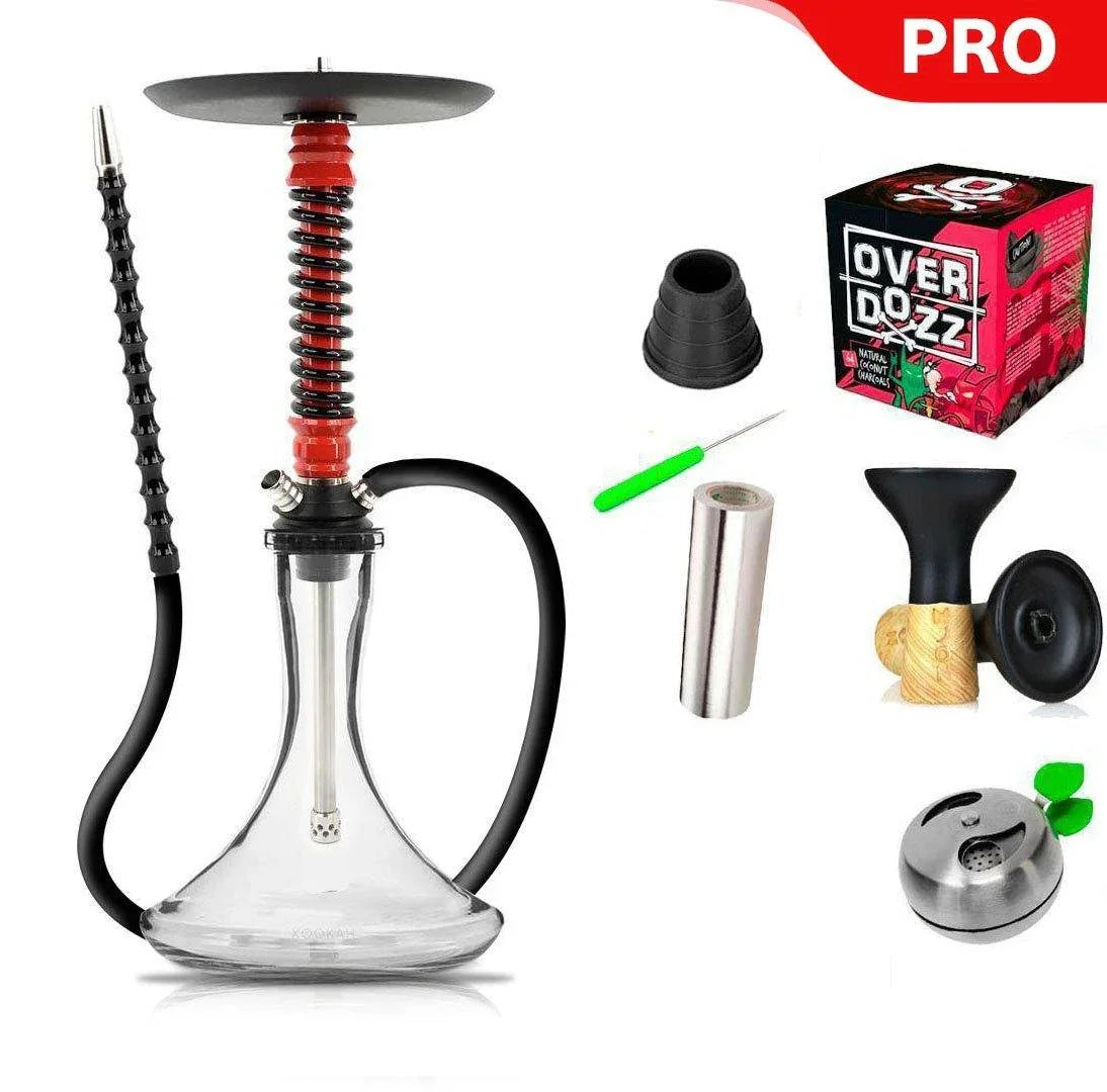 Mamay Customs Coilover Mini Red Black Shisha - shishagear - UK