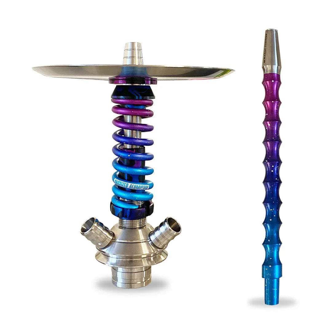 Mamay Customs X Long Micro Masterpiece - Steel Venom Space - shishagear - UK Shisha Hookah Black Friday