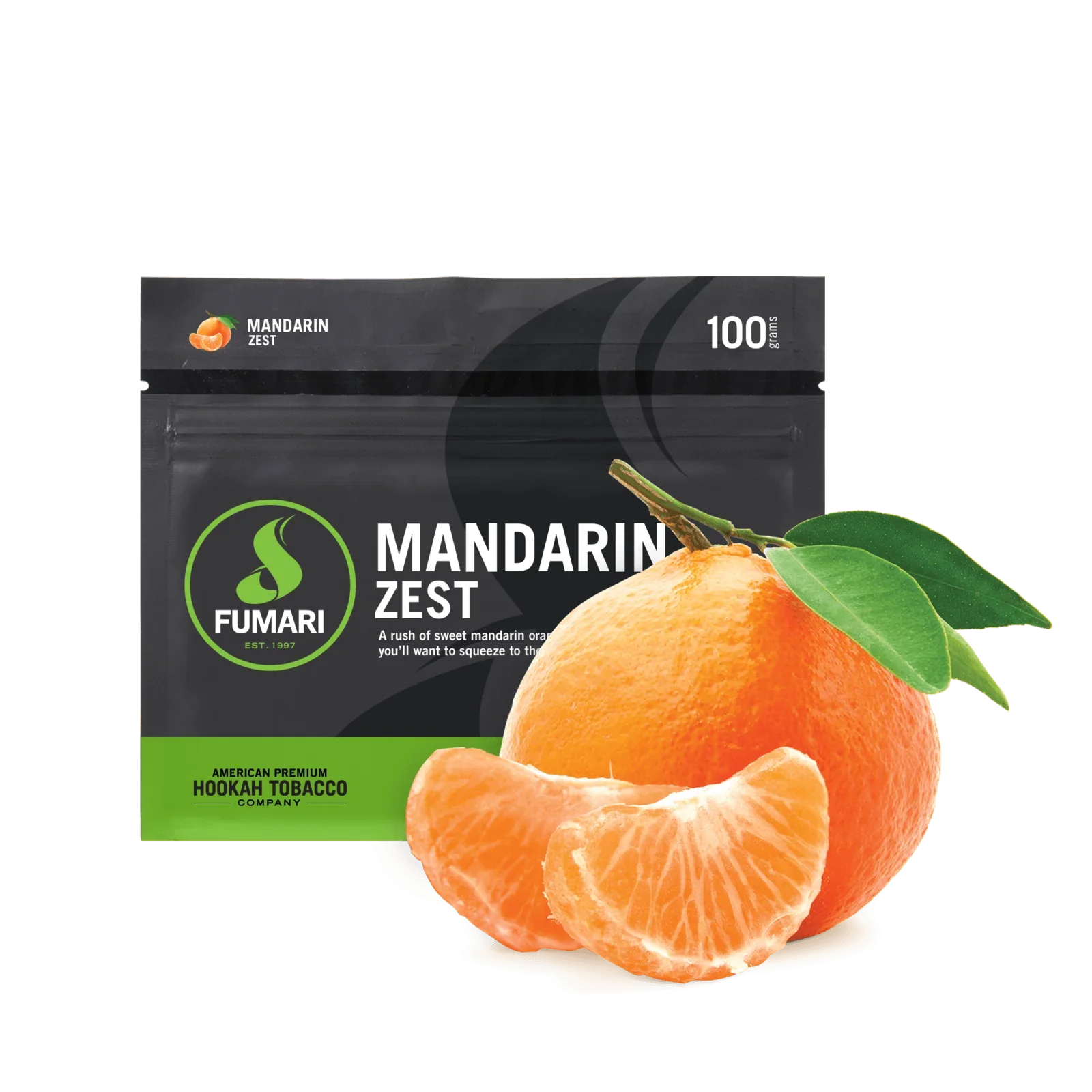 Fumari Mandarin Zest Shisha Flavour - shishagear - UK Shisha Hookah Black Friday