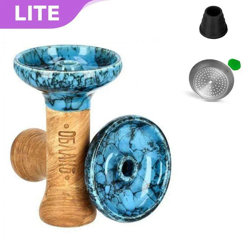 Oblako Phunnel M Bowl - Marble Blue (64) - shishagear - UK