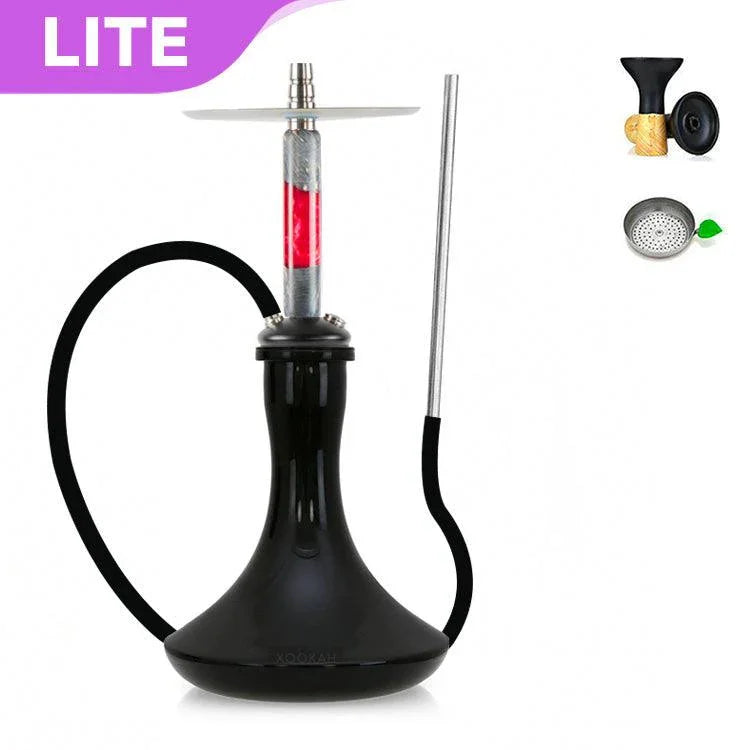 Marowood Stick Hookah With Base Set - Red Resin Stabwood - shishagear - UK Shisha Hookah Black Friday