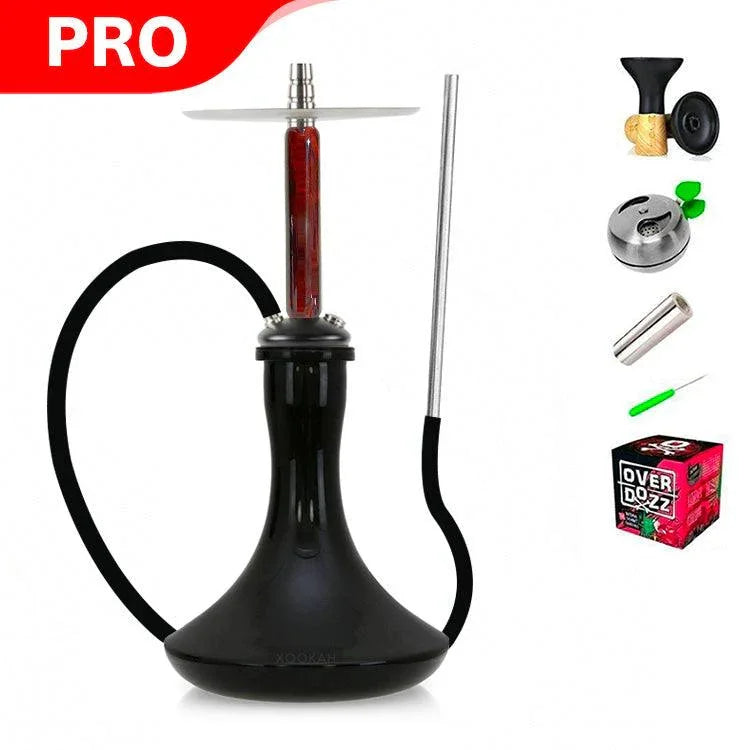 Marowood Stick Hookah With Base Set - Red Resin - shishagear - UK Shisha Hookah Black Friday