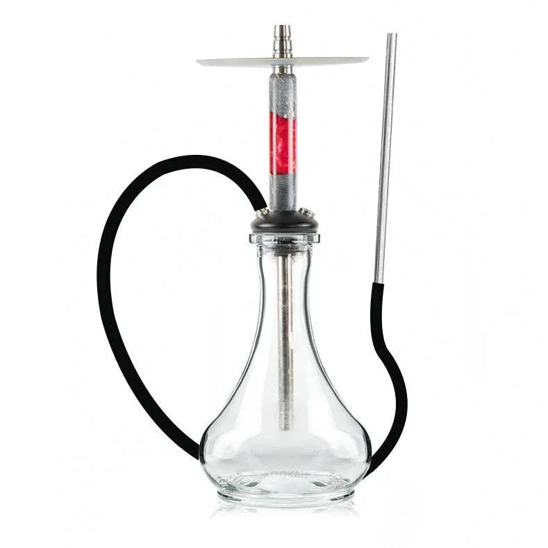 Marowood Stick Hookah With Base Set - Red Resin Stabwood - shishagear - UK Shisha Hookah Black Friday