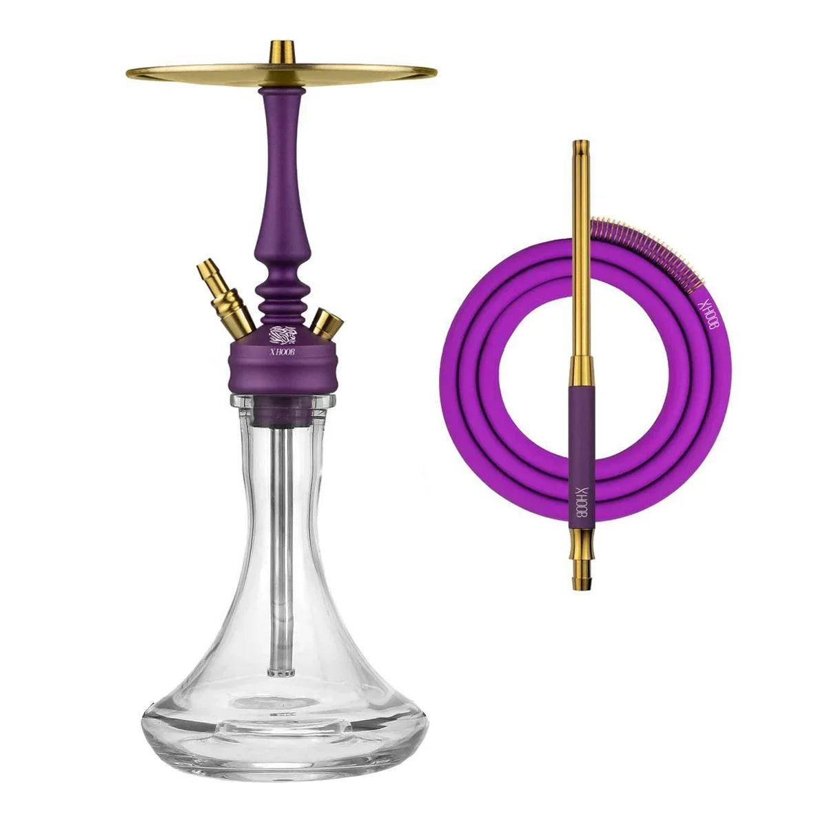 Hoob Mars Mini Hookah - Royal Purple - shishagear - UK Shisha Hookah Black Friday