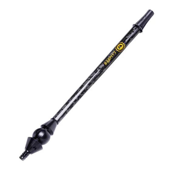 Mason Shishaware Tymber War Black with Carbon Weave Tube Set - shishagear - UK Shisha Hookah