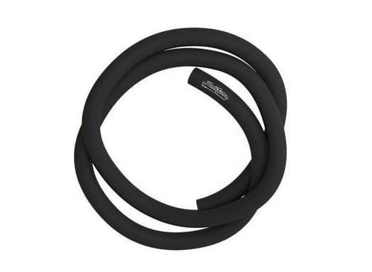 MattPear Soft Touch Silicone Hose - Black - shishagear - UK