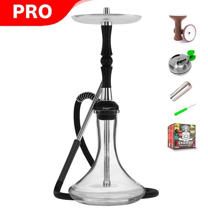 MattPear Simple S Pro Ball Hookah - Black - shishagear - UK Shisha Hookah Black Friday