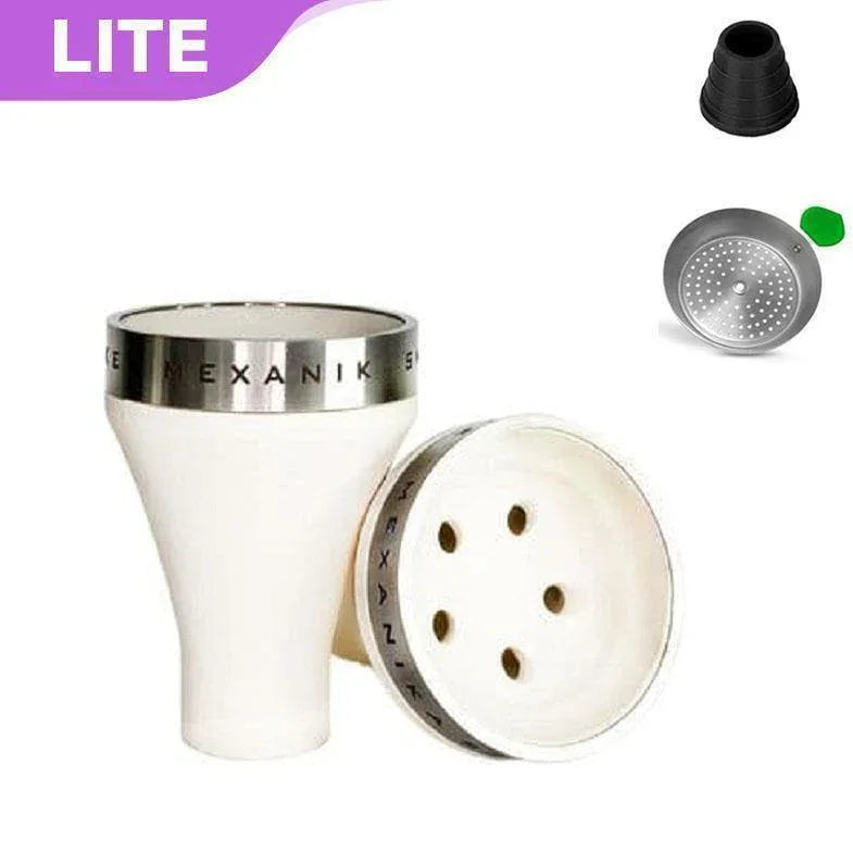 Mexanika Smoke MS Killer Bowl - White - shishagear - UK