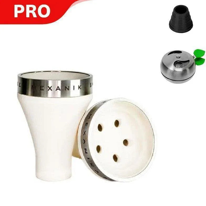 Mexanika Smoke MS Killer Bowl - White - shishagear - UK