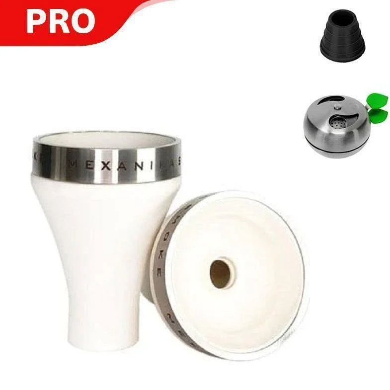 Mexanika Smoke MS Phunnel Bowl - White - shishagear - UK