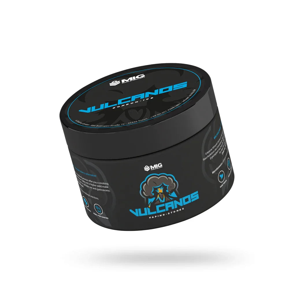 Mig Vulcanos Stones 150g - BonBon Ice - shishagear - UK