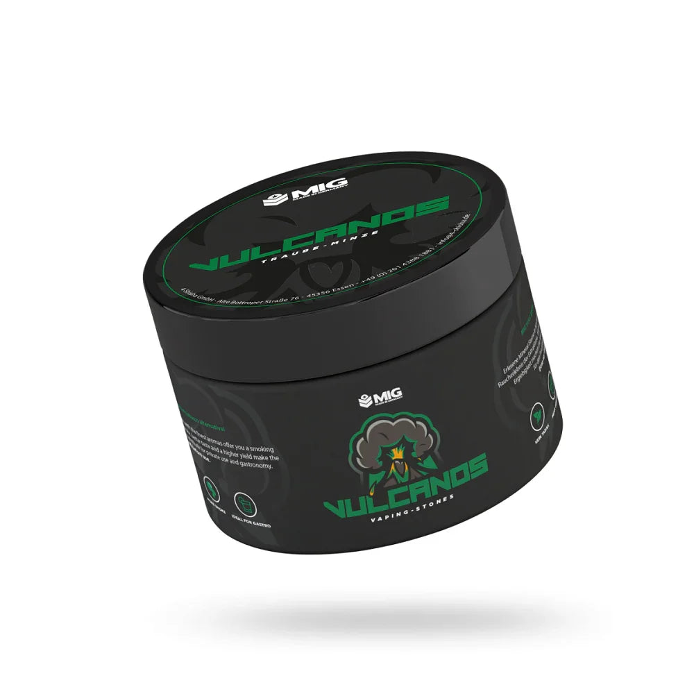 Mig Vulcanos Stones 150g - Grape Mint - shishagear - UK