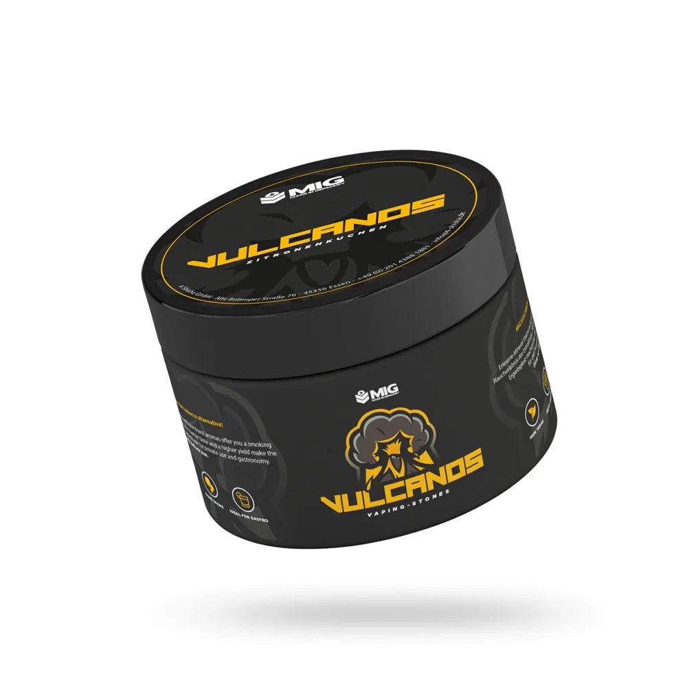 Mig Vulcanos Stones 150g - Lemon Cake - shishagear - UK
