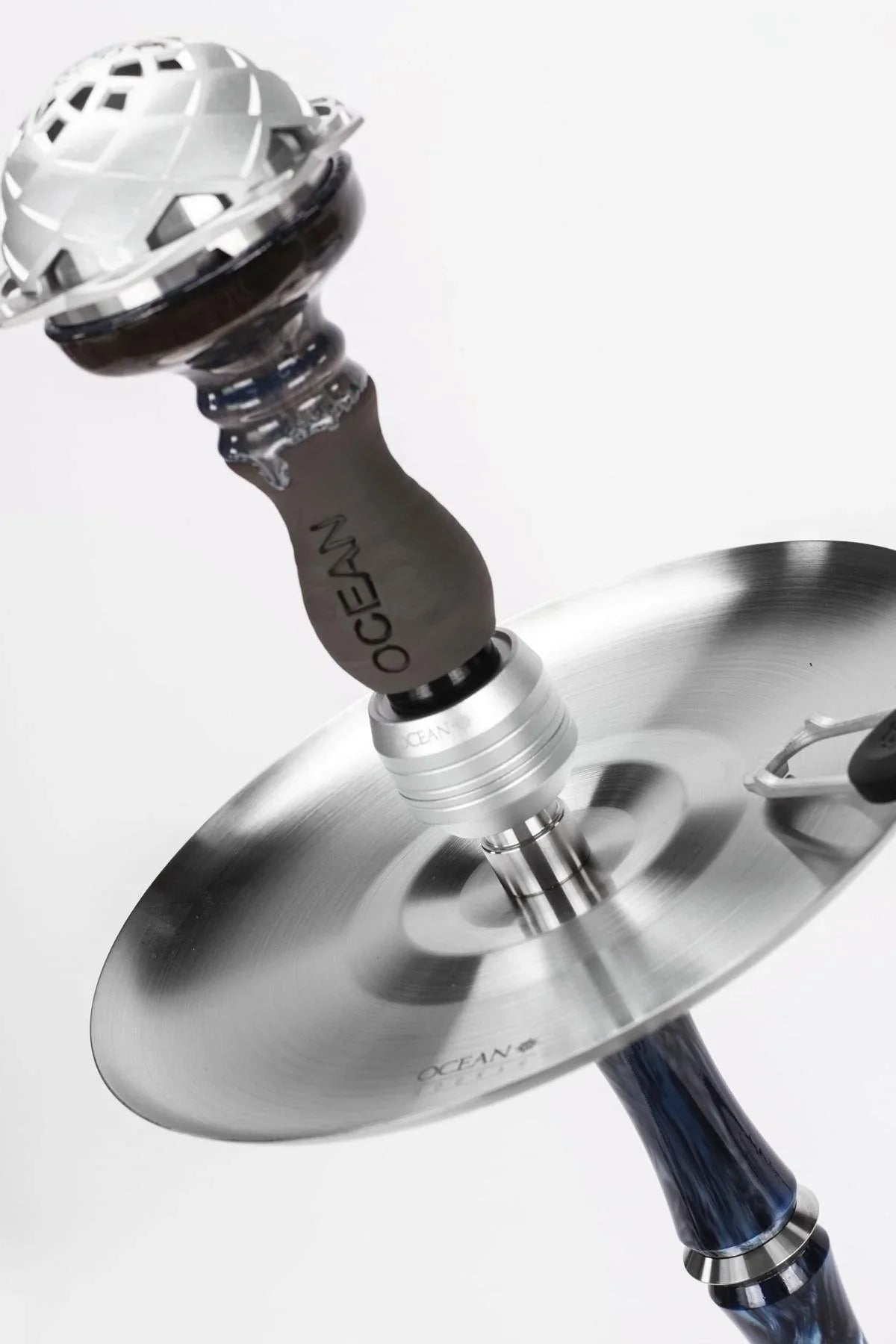 Ocean Aluminium Molasses Catcher - Silver - shishagear - UK