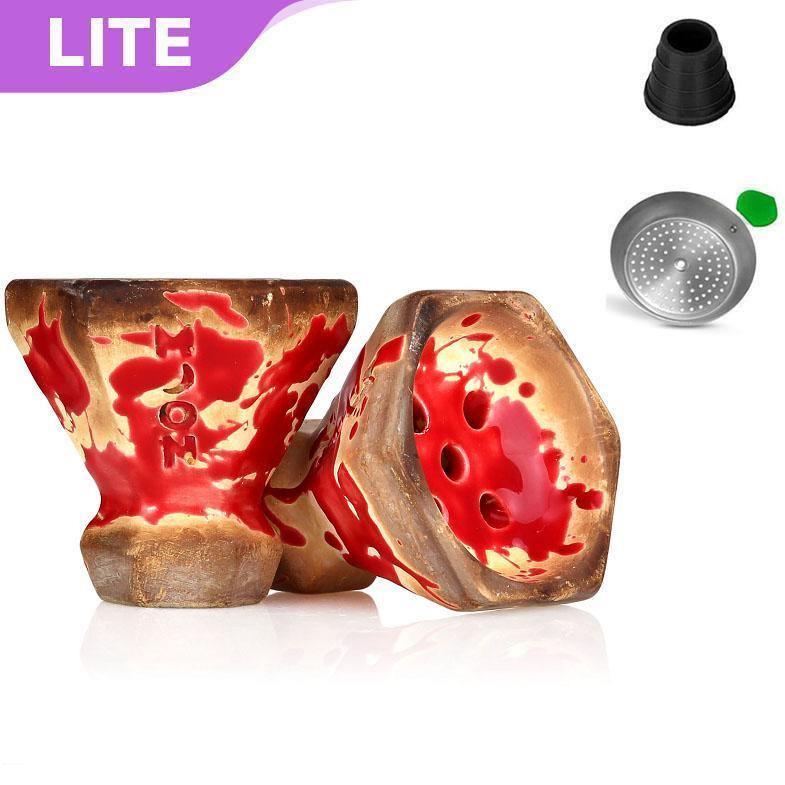 Moon Grand Cap Bowl - Raspberry - shishagear - UK