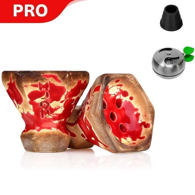 Moon Grand Cap Bowl - Raspberry - shishagear - UK