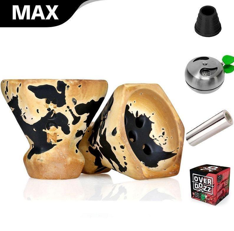 Moon Grand Cap Bowl - Black - shishagear - UK