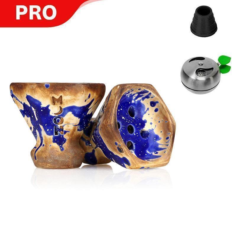 Moon Grand Cap Bowl - Blue Space - shishagear - UK