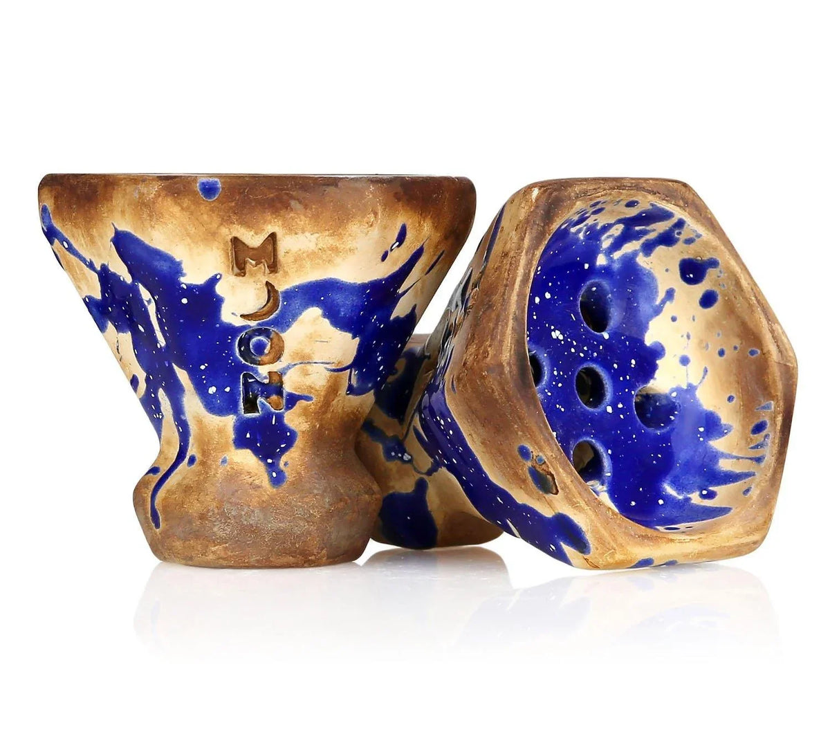 Moon Grand Cap Bowl - Blue Space - shishagear - UK