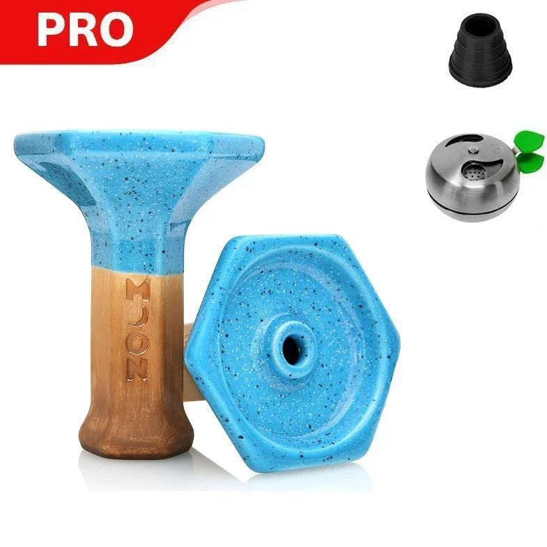 Moon Grand Phunnel Bowl - Paloma Blue - shishagear - UK Shisha Hookah Black Friday