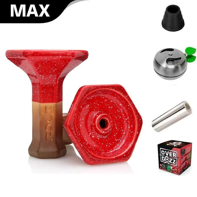 Moon Grand Phunnel Bowl - Raspberry - shishagear - UK Shisha Hookah Black Friday