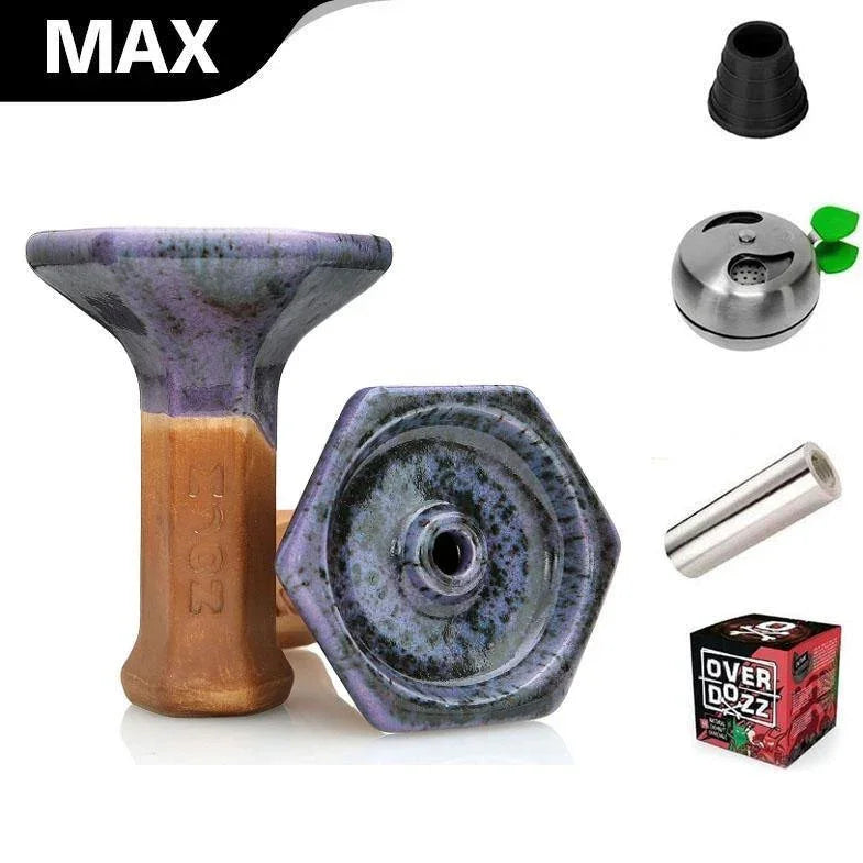 Moon Grand Phunnel Bowl - Tiffany Purple - shishagear - UK Shisha Hookah Black Friday