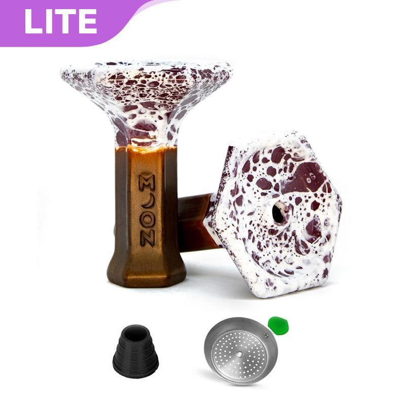 Moon Grand Phunnel V2 Bowl - Marble Violet - shishagear - UK Shisha Hookah Black Friday