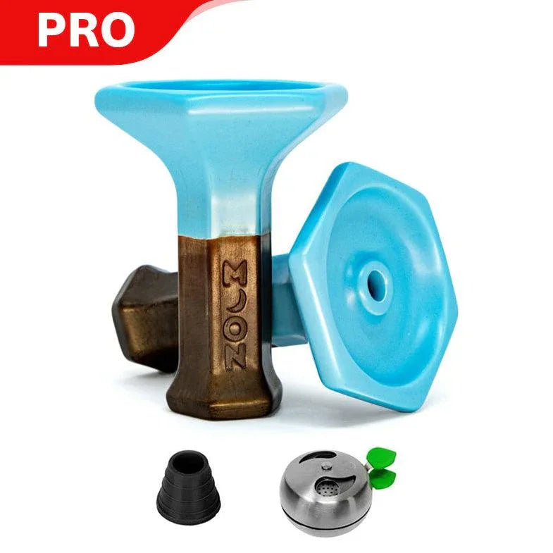 Moon Grand Phunnel V2 Bowl - Matt Blue - shishagear - UK Shisha Hookah Black Friday
