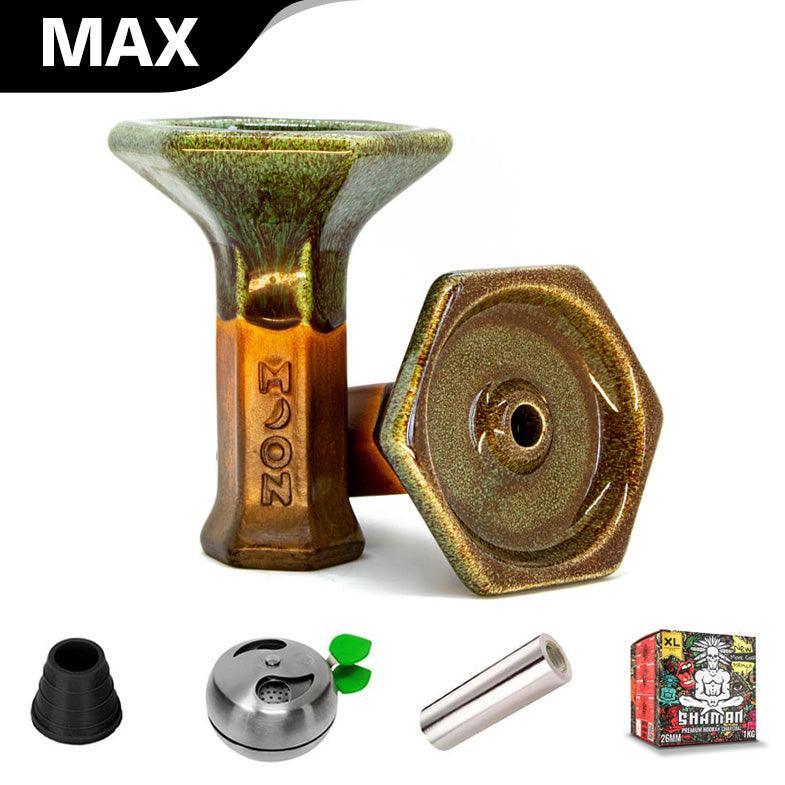 Moon Grand Phunnel V2 Bowl - Oleander - shishagear - UK Shisha Hookah Black Friday