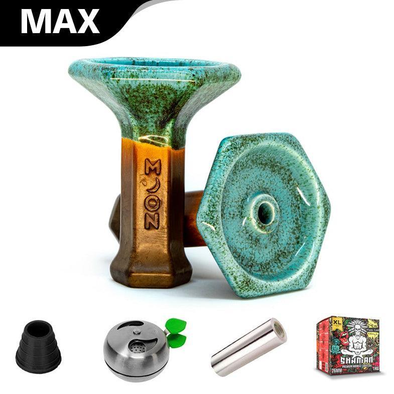 Moon Grand Phunnel V2 Bowl - St Lucias - shishagear - UK Shisha Hookah Black Friday