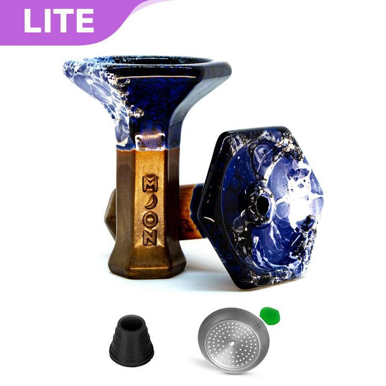 Moon Grand Phunnel V2 Bowl - Venom Blue - shishagear - UK Shisha Hookah Black Friday