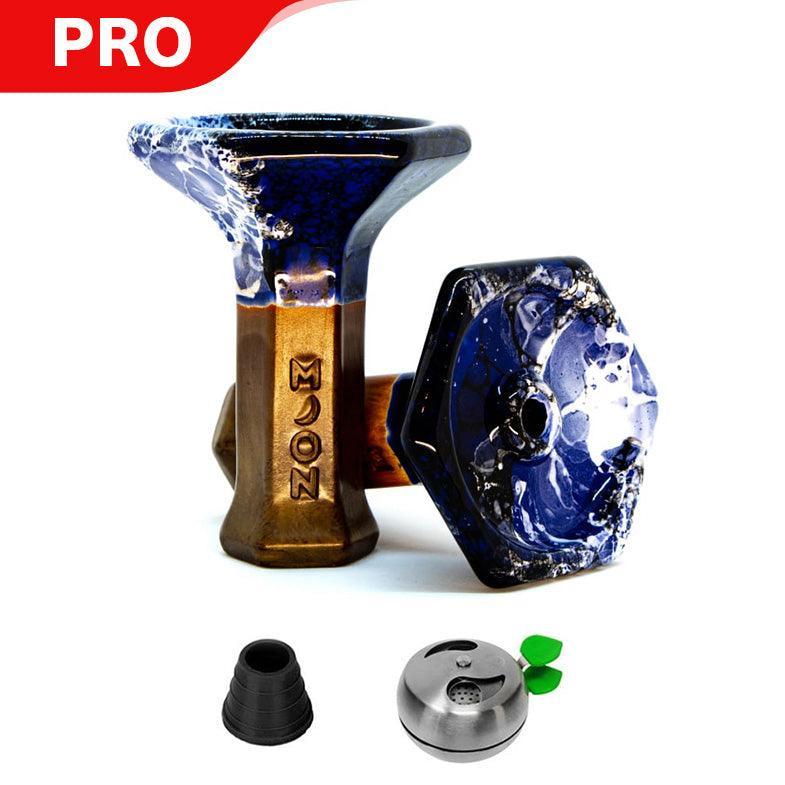 Moon Grand Phunnel V2 Bowl - Venom Blue - shishagear - UK Shisha Hookah Black Friday