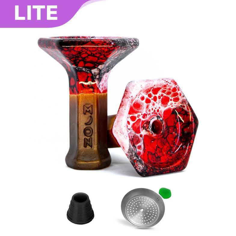 Moon Grand Phunnel V2 Bowl - Venom Red - shishagear - UK Shisha Hookah Black Friday