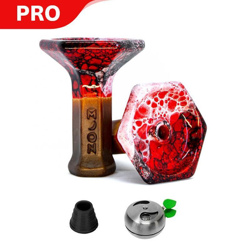 Moon Grand Phunnel V2 Bowl - Venom Red - shishagear - UK Shisha Hookah Black Friday