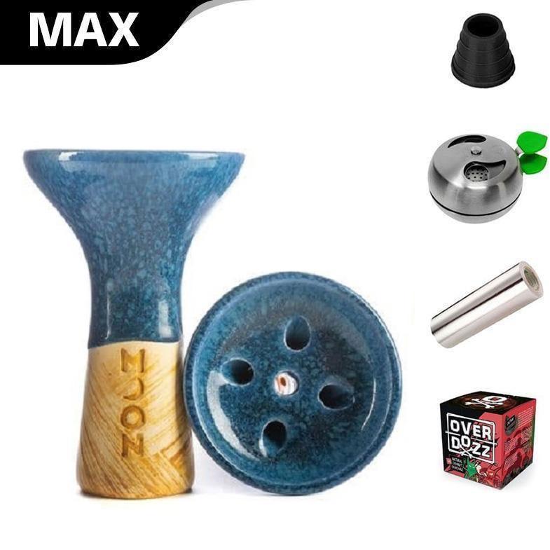Moon Killer Bowl - Aquamarine - shishagear - UK Shisha Hookah Black Friday