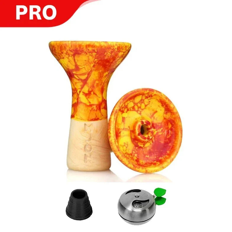 Moon Phunnel Schale - Marmor Orange Rot